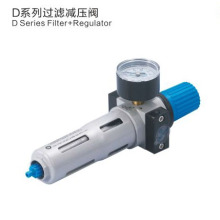 Unités de traitement de la source d&#39;air pneumatiques ESP Série DFR Régulateur de filtre à air